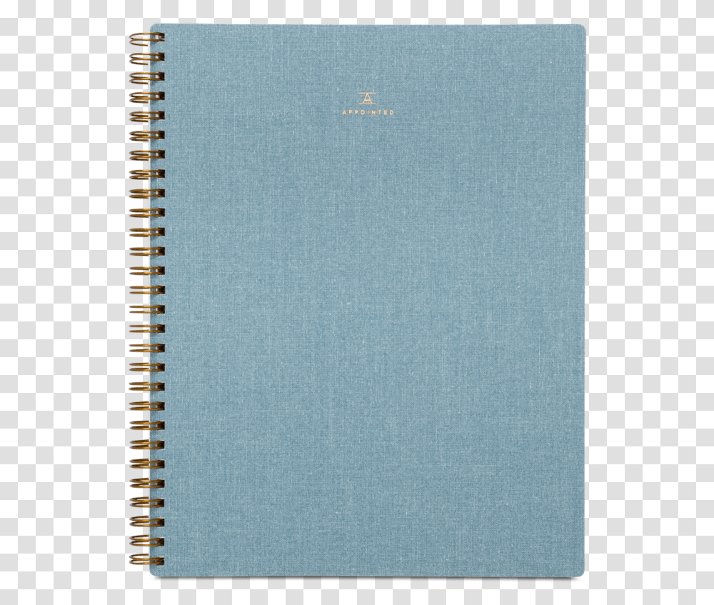 Blue Appointed Monogram Graph Notebook, Home Decor, Linen, Rug Transparent Png
