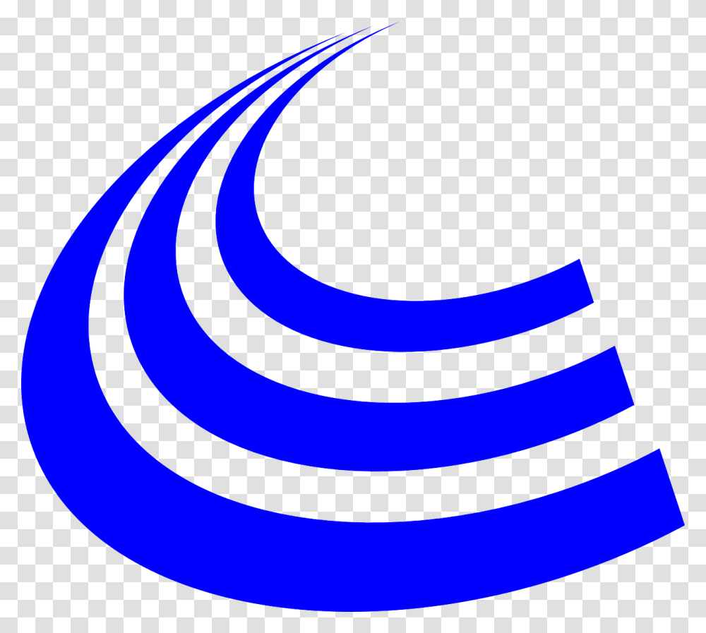 Blue Arrow, Logo, Trademark, Banana Transparent Png