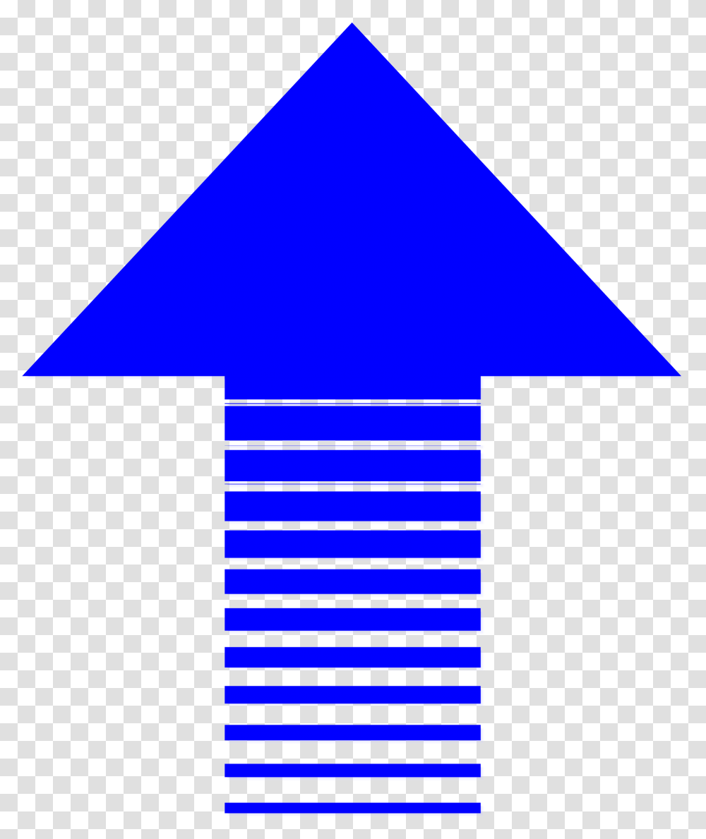 Blue Arrow On A White Background Arrow, Triangle, Pattern Transparent Png