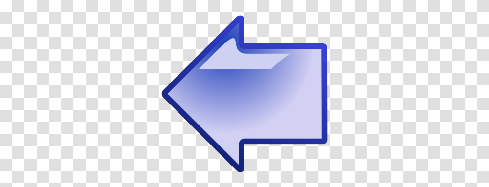 Blue Arrow Pointing Left Svg Clip Horizontal, Envelope, File, File Binder, File Folder Transparent Png