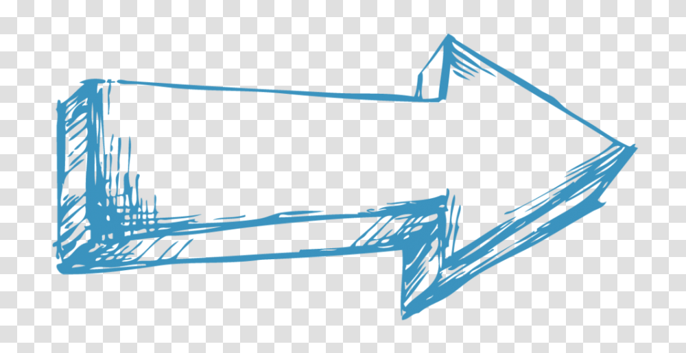 Blue Arrow, Vehicle, Transportation, Aircraft Transparent Png