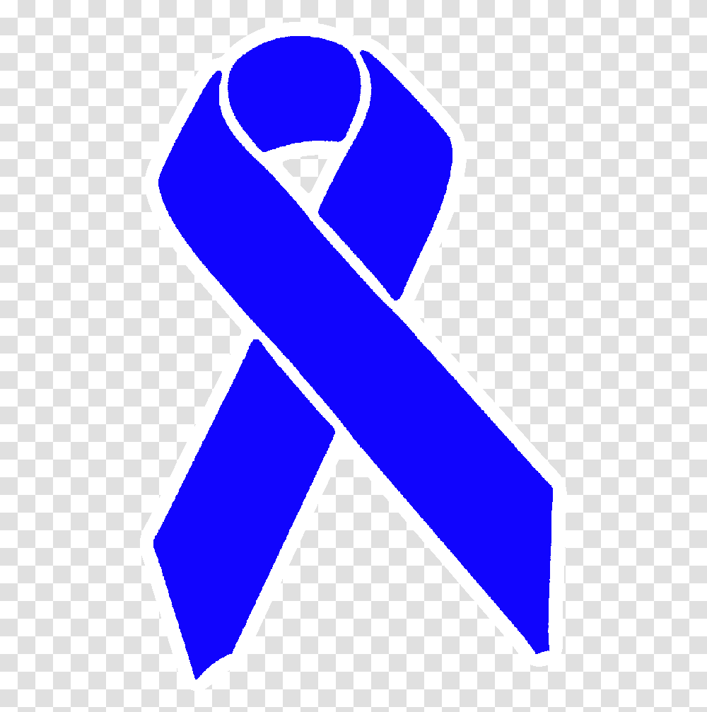 Black and Blue Awareness Ribbon Stickers 1 x 2 Inches 500 Labels Total