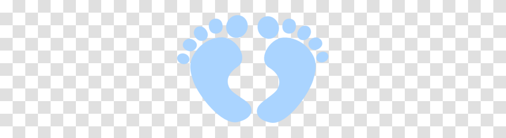 Blue Baby Feet Clip Art, Footprint Transparent Png