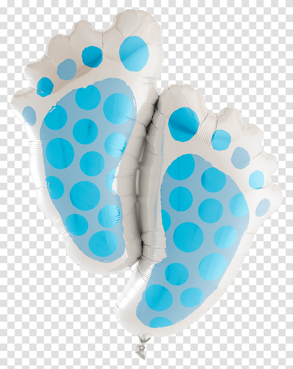 Blue Baby Feet Polka Dot, Apparel, Toy Transparent Png