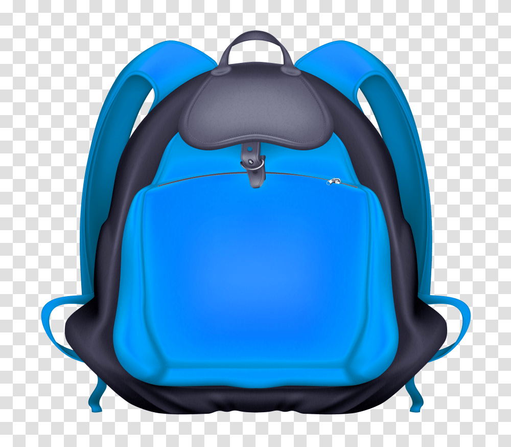 Blue Backpack Image Background Transparent Png