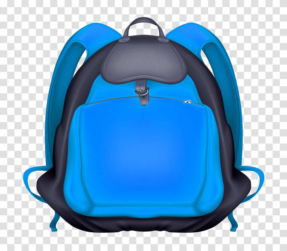 Blue Backpack Transparent Png