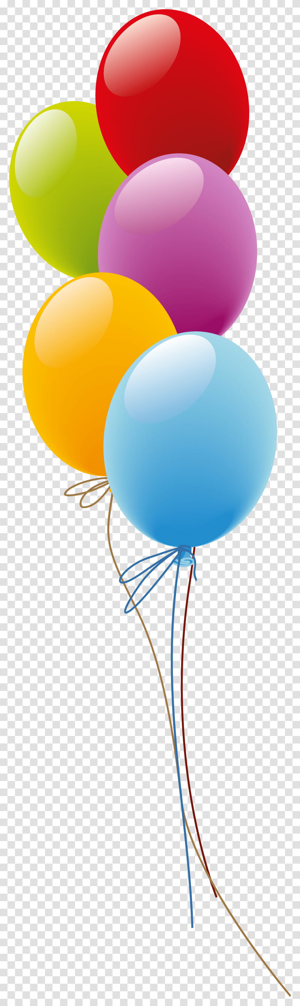 Blue Balloon Birthday Party Balloons Transparent Png