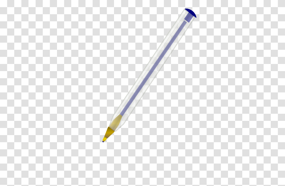 Blue Ballpoint Pen Clip Art, Pencil Transparent Png