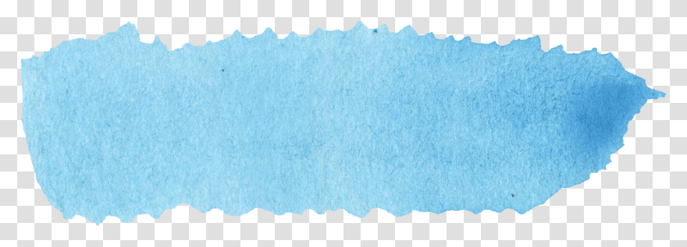Blue Banner Blue Watercolour Brush, Rug, Paper, Texture, Page Transparent Png