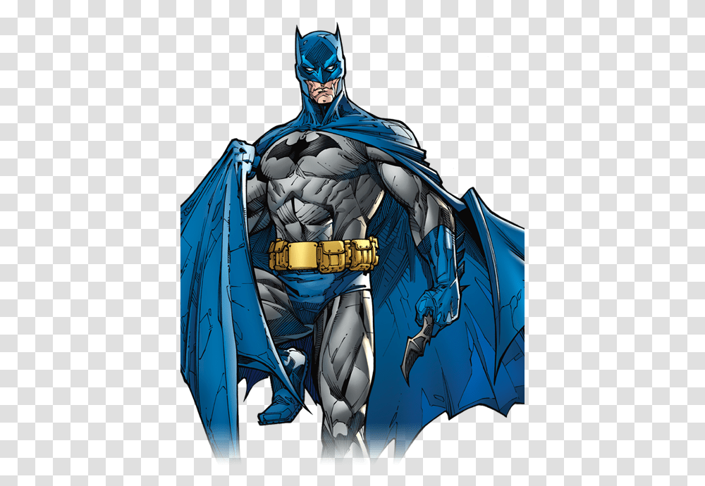 Blue Batman Comic Batman Blue Suit Comics, Person, Human Transparent Png