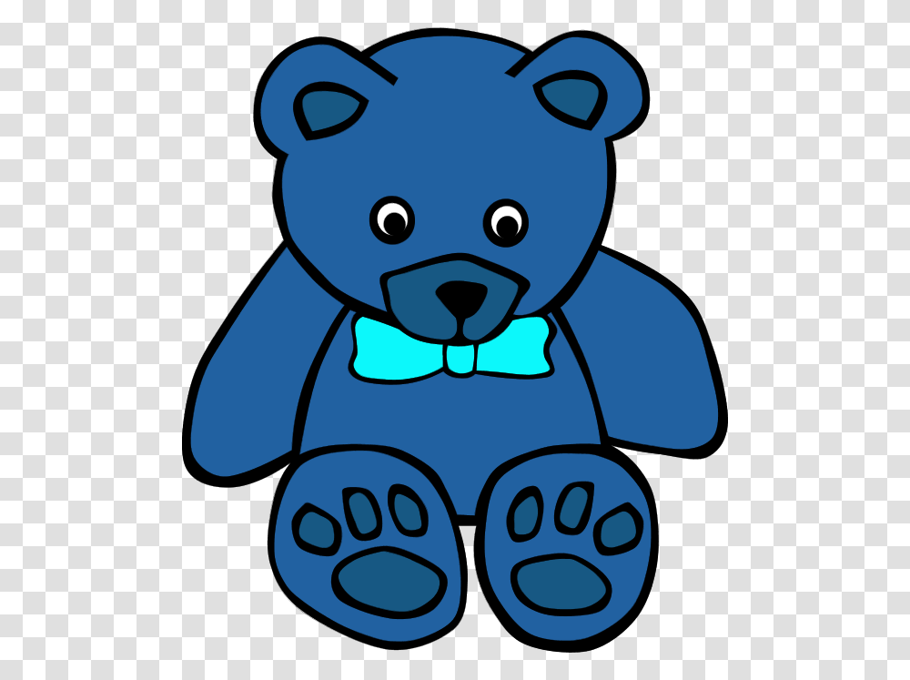 Blue Bear Clip Art, Teddy Bear, Toy, Plush Transparent Png