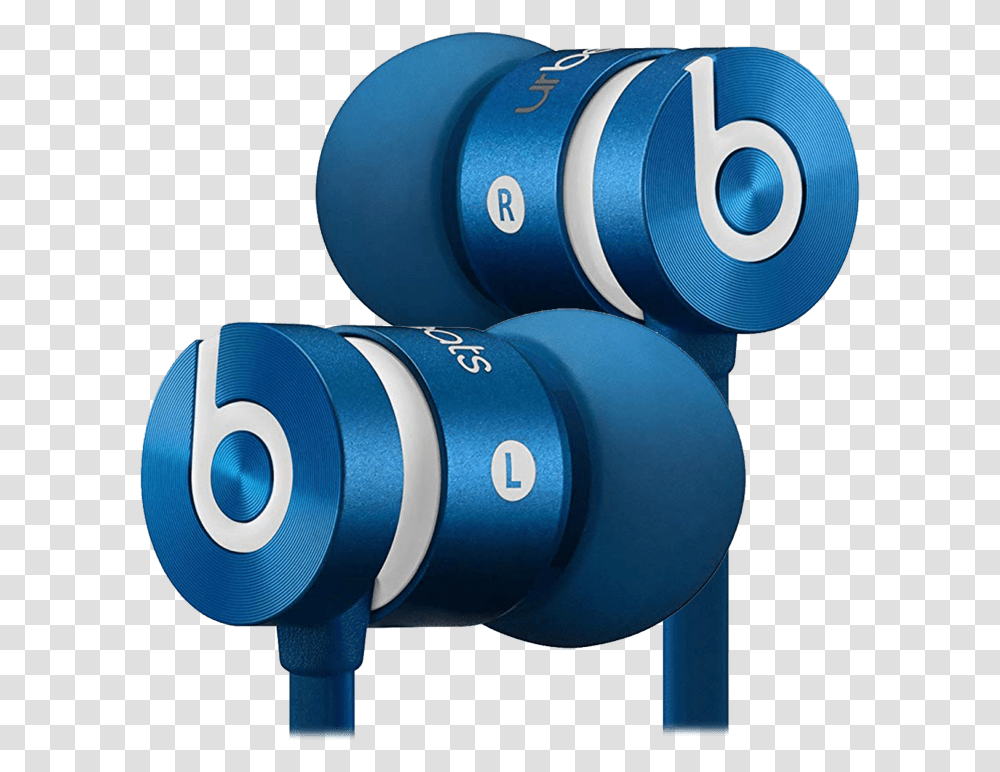 Blue Beats In Ear Headphones, Electronics, Camera, Blow Dryer, Appliance Transparent Png
