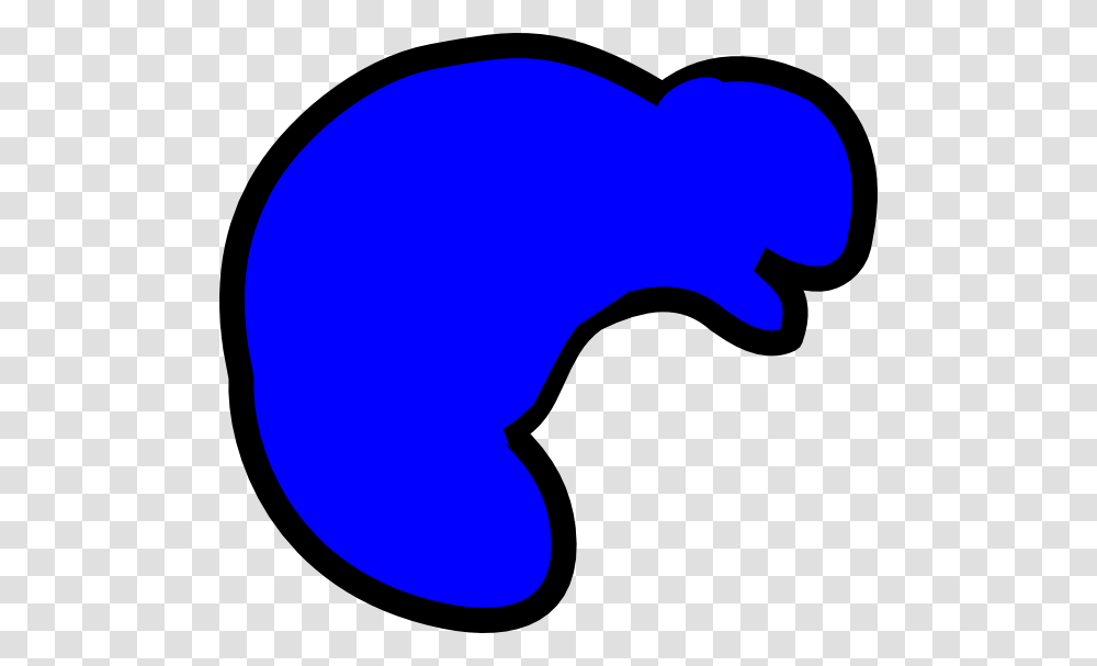 Blue Beaver Clip Art For Web, Footprint Transparent Png