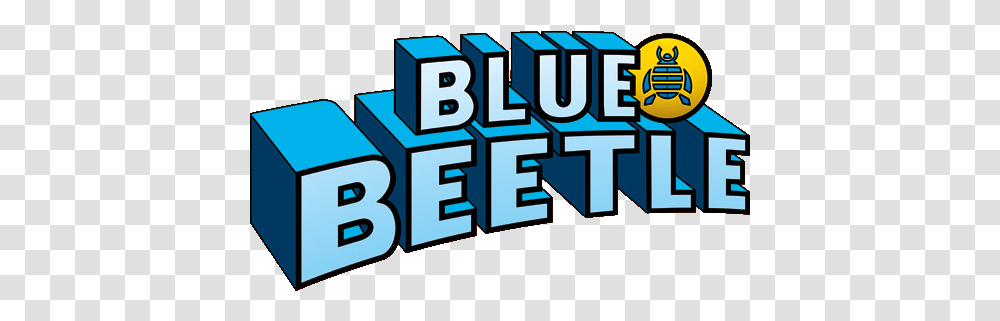 Blue Beetle Ii Blue Beetle Logo Dc, Text, Alphabet, Word, Number Transparent Png