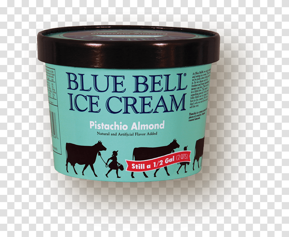 Blue Bell Sherbet, Cow, Mammal, Animal, Label Transparent Png