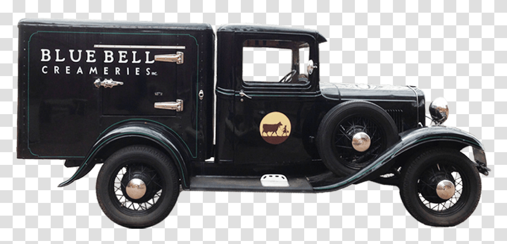 Blue Bell Truck Brenham, Transportation, Vehicle, Car, Automobile Transparent Png