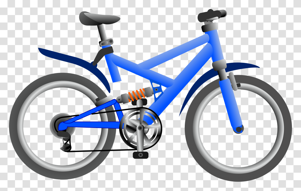 Blue Bike Clip Arts Blue Bike Clipart, Bicycle, Vehicle, Transportation, Bmx Transparent Png