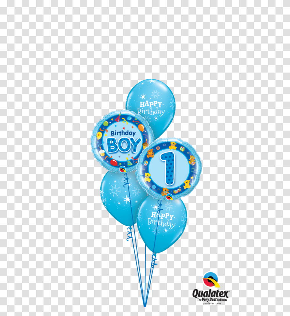 Blue Birthday Balloons Transparent Png