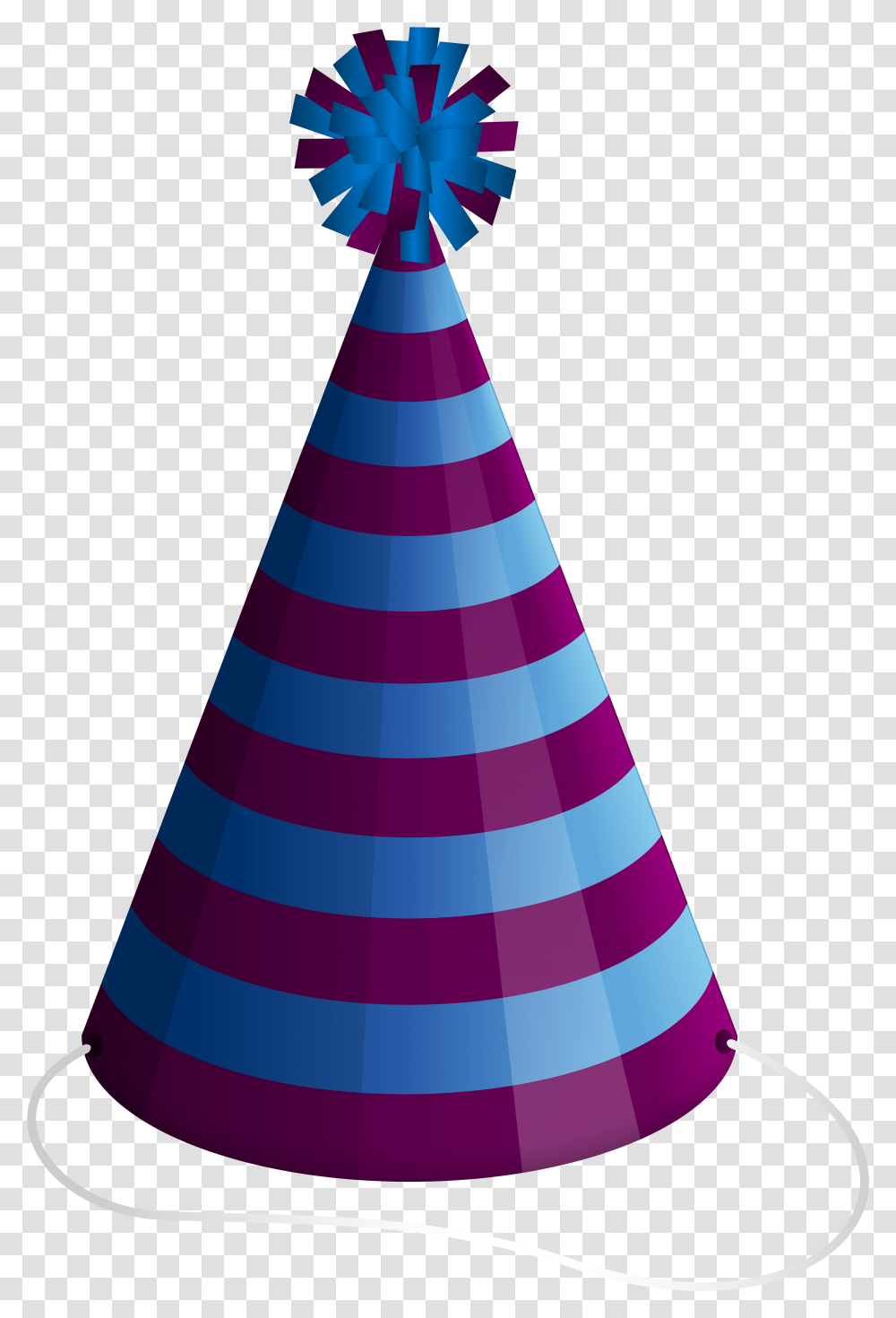 Blue Birthday Hat Clipart Background Party Hats, Apparel, Cone Transparent Png