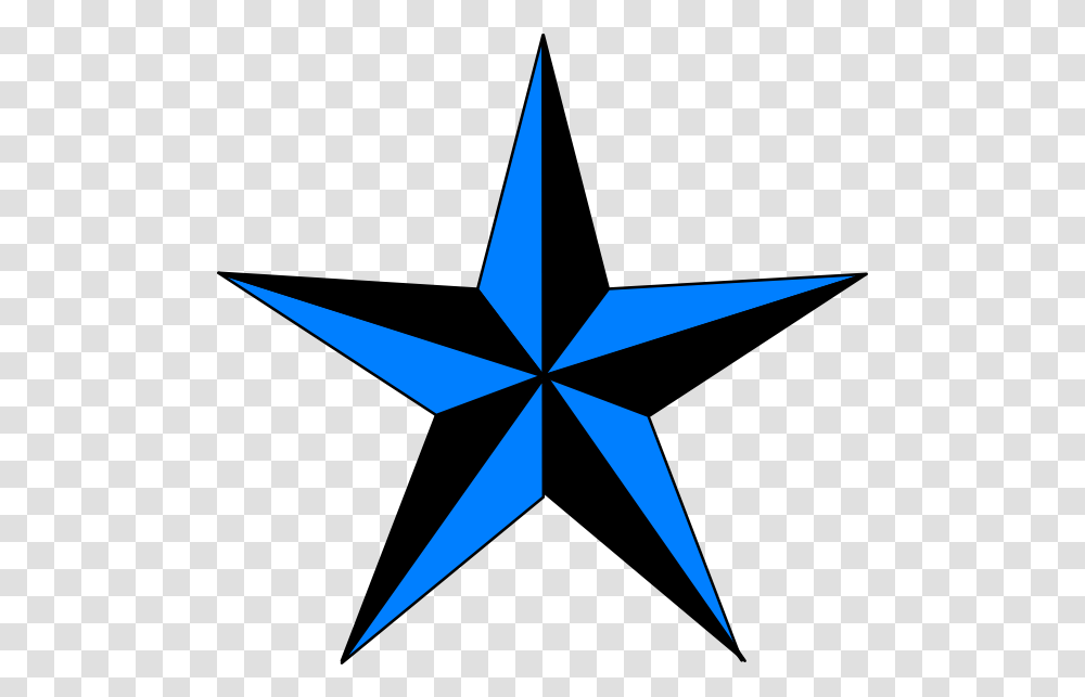Blue Black Texas Star Clip Art Old School Star Tattoo Blue And Black Star, Symbol, Star Symbol, Airplane Transparent Png