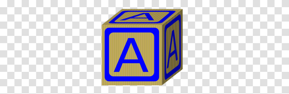 Blue Block A Clip Art, Rubix Cube, Sign Transparent Png