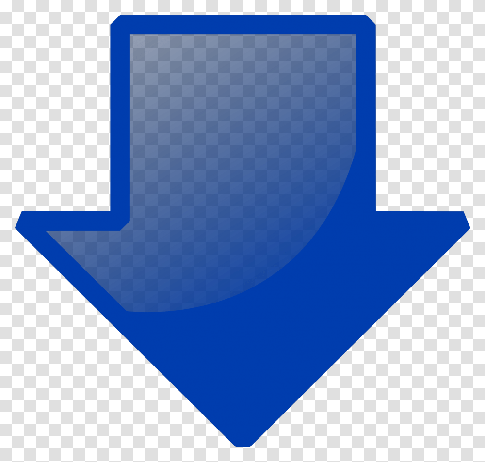 Blue Blue Arrow Down, Clothing, Apparel, Hat, Symbol Transparent Png