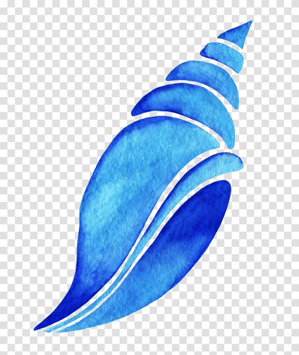 Blue Blue Conch Cartoon Free Download Vector, High Heel, Hat Transparent Png
