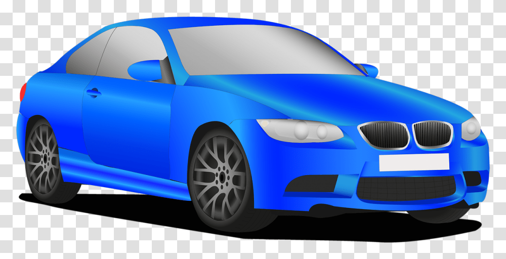 Blue Bmw Car Clipart, Sports Car, Vehicle, Transportation, Coupe Transparent Png
