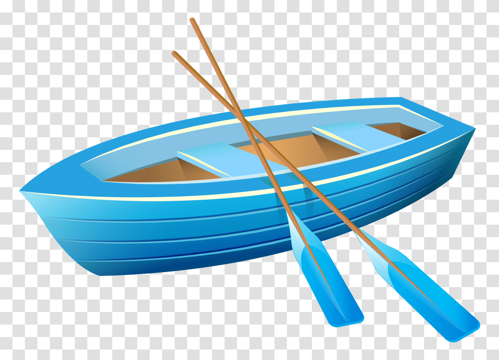 Blue Boat Clip Art, Vehicle, Transportation, Rowboat, Canoe Transparent Png