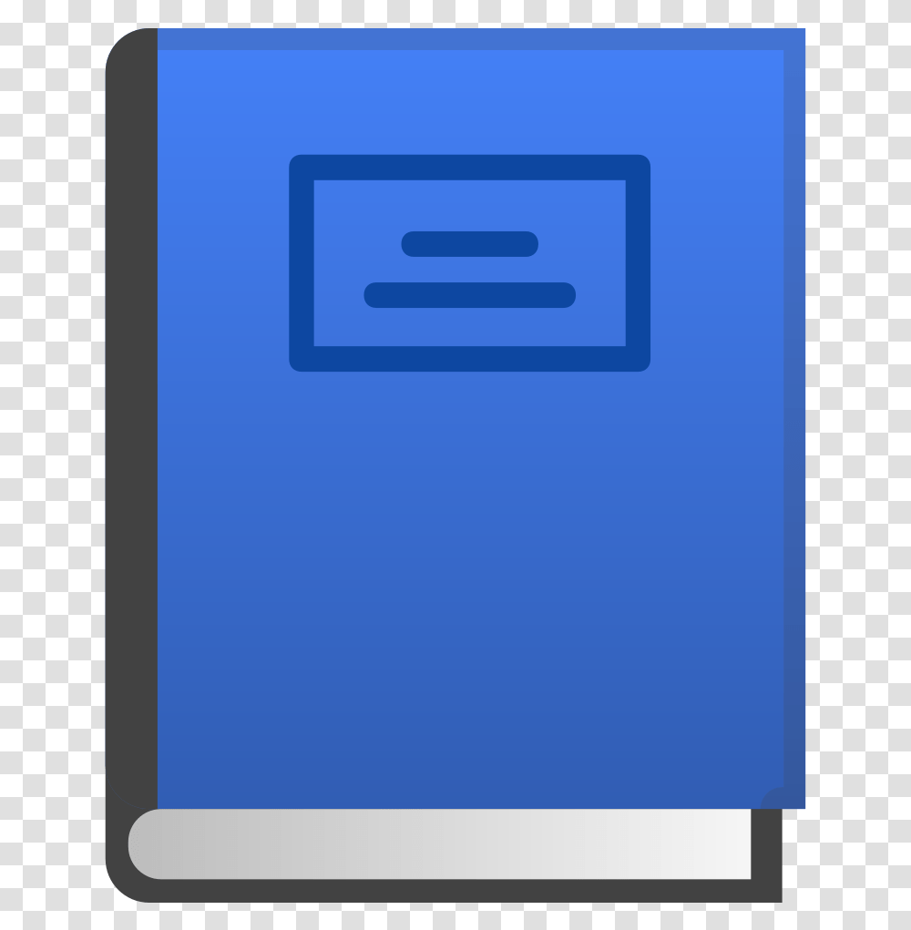 Blue Book Emoji, File Binder, File Folder, Mailbox, Letterbox Transparent Png