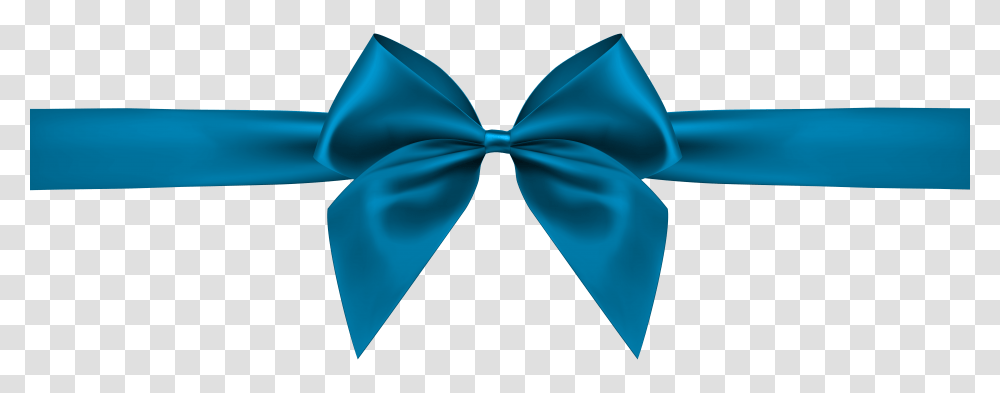 Blue Bow Clip Art, Velvet Transparent Png