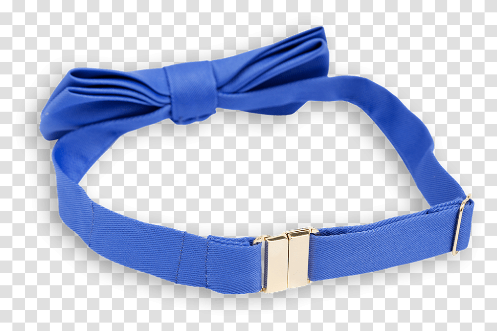 Blue Bow Tie Belt, Apparel, Headband, Hat Transparent Png