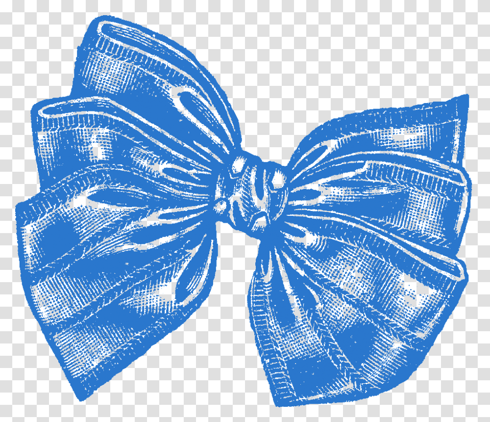 Blue Bow Vintage Bow, Tie, Accessories, Accessory Transparent Png