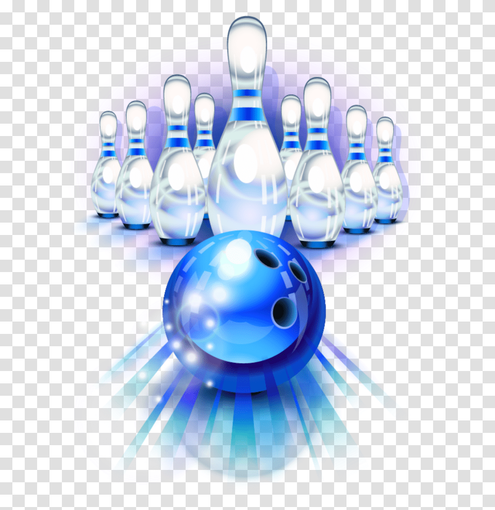 Blue Bowling Ball And Pins, Sport, Sports, Purple Transparent Png