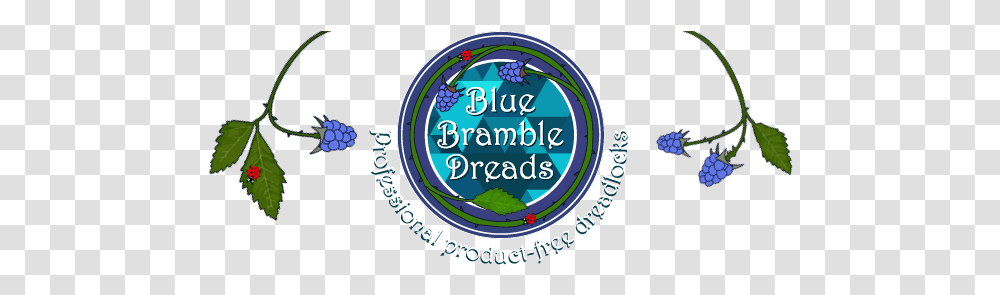 Blue Bramble Dreads Natural Product Free Dreadlocks Blue Circle, Label, Text, Paper, Advertisement Transparent Png