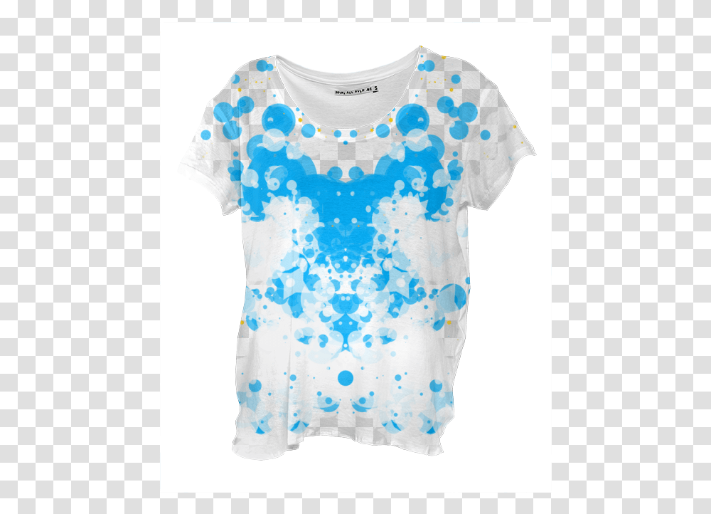 Blue Bubbles, Apparel, Blouse, Shirt Transparent Png