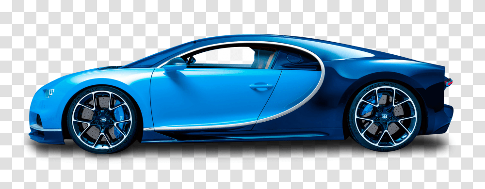 Blue Bugatti Chiron Car Image, Vehicle, Transportation, Automobile, Tire Transparent Png