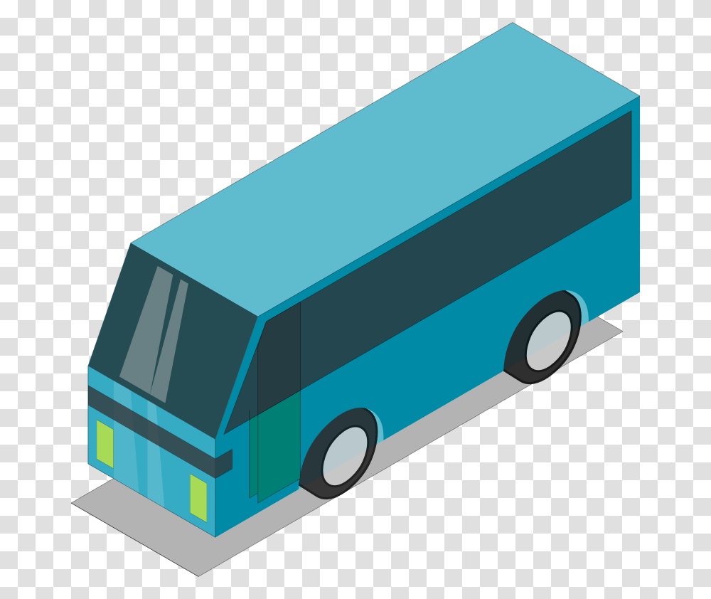 Blue Bus 3d Bus, Vehicle, Transportation, Tour Bus Transparent Png