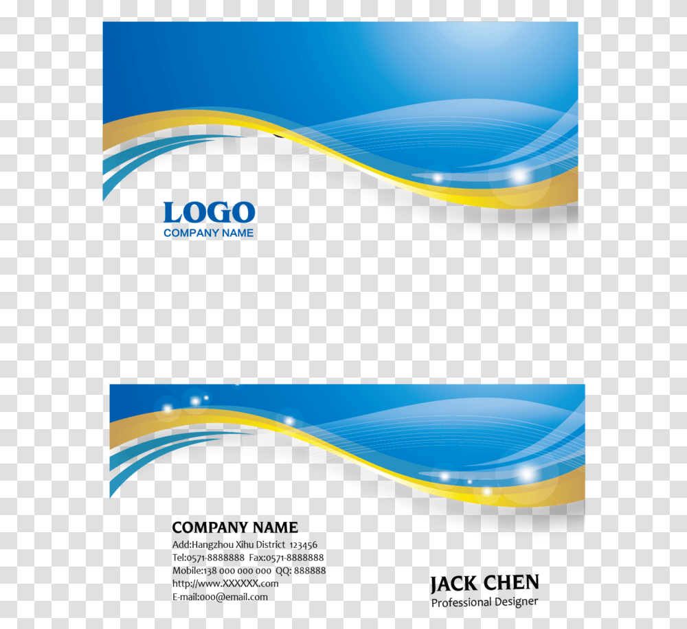 Blue Business Euclidean Vector Card Icon Design Visiting Card Background, Poster, Advertisement Transparent Png