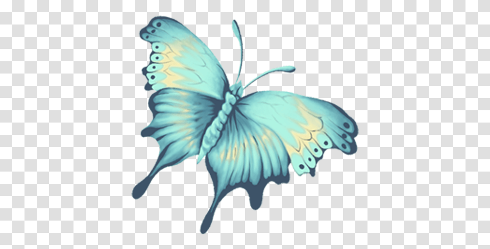 Blue Butterflies, Ornament, Pattern, Animal, Art Transparent Png