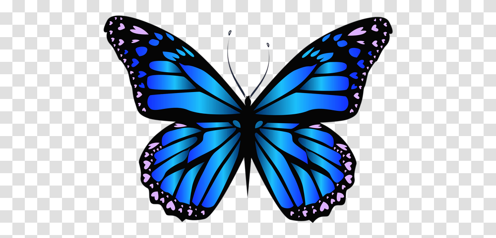 Blue Butterfly Clipar Image Blue And Purple Butterfly, Insect, Invertebrate, Animal, Art Transparent Png
