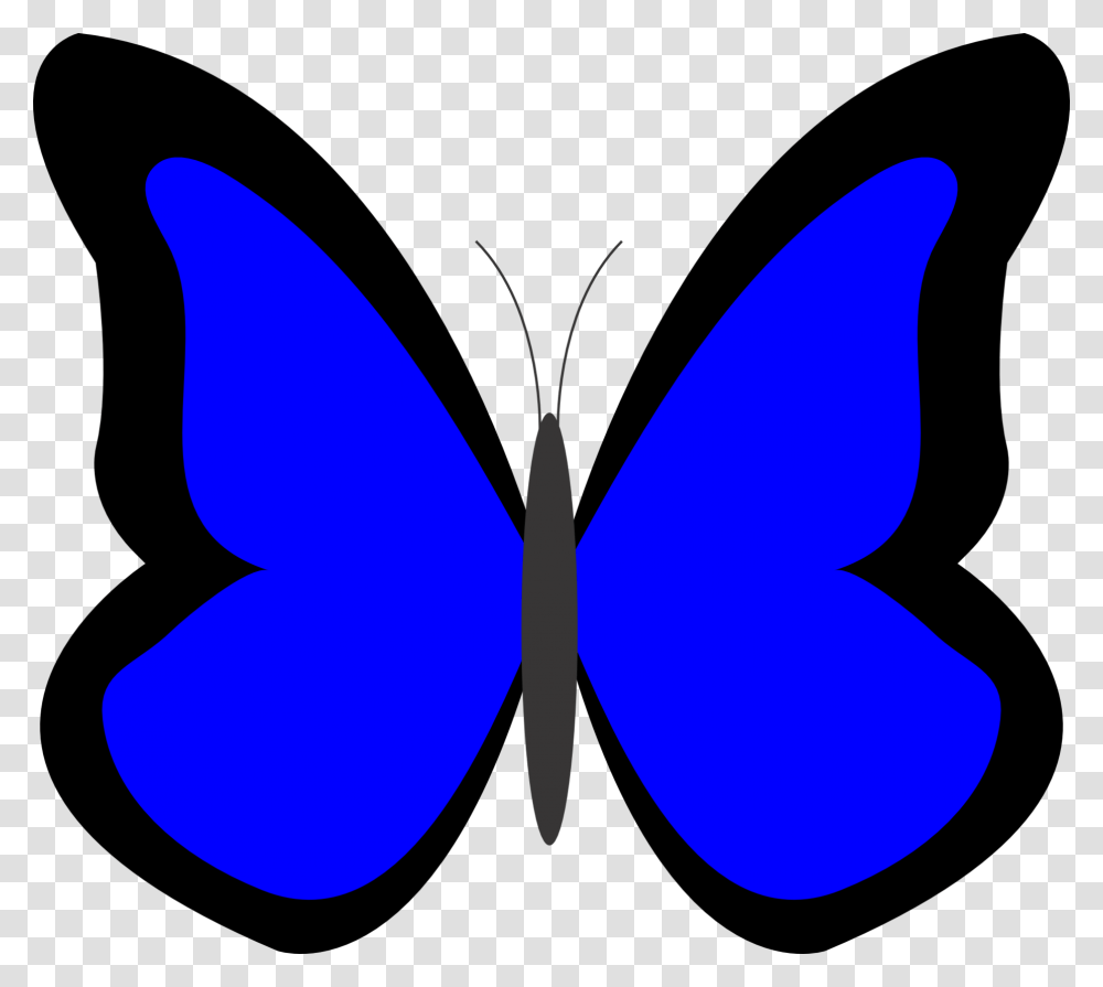 Blue Butterfly Clipart Look, Pattern, Ornament, Insect, Invertebrate Transparent Png