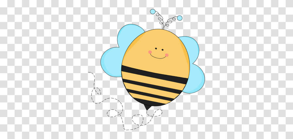 Blue Buzzing Bee Clip Art, Animal, Balloon, Aircraft, Vehicle Transparent Png