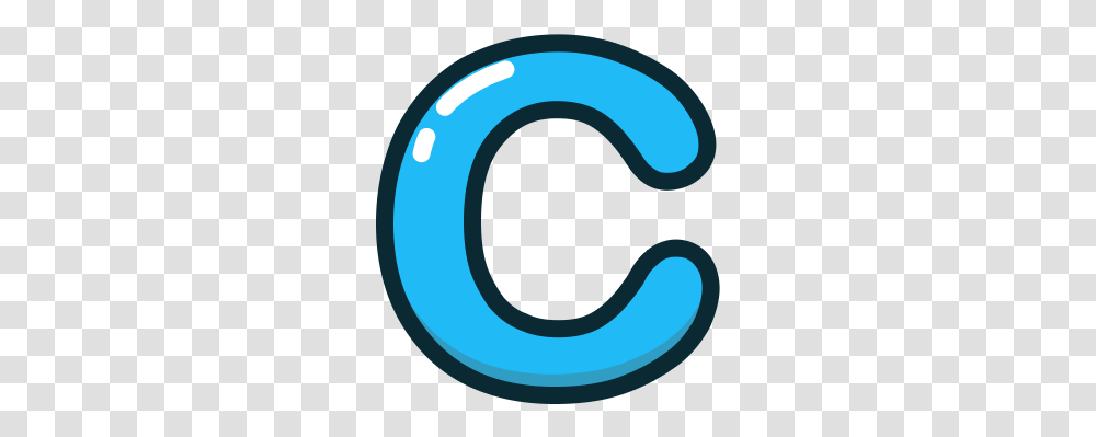 Blue C Letter Lowercase Icon Circle, Text, Alphabet, Symbol, Number Transparent Png