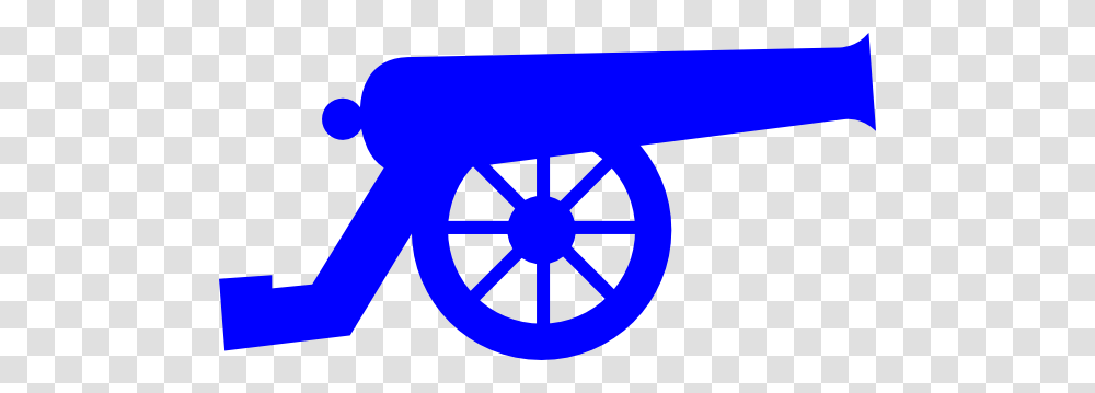 Blue Cannon Clip Art, Logo, Spoke, Machine Transparent Png