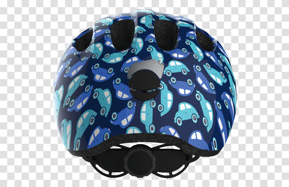 Blue Car Back View Bicycle Helmet, Apparel, Bib, Diaper Transparent Png