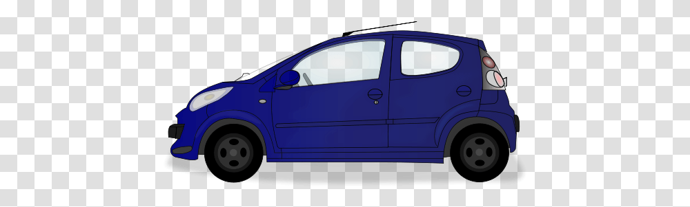 Blue Car Clipart Little Blue Car Cartoon, Tire, Wheel, Machine, Car Wheel Transparent Png