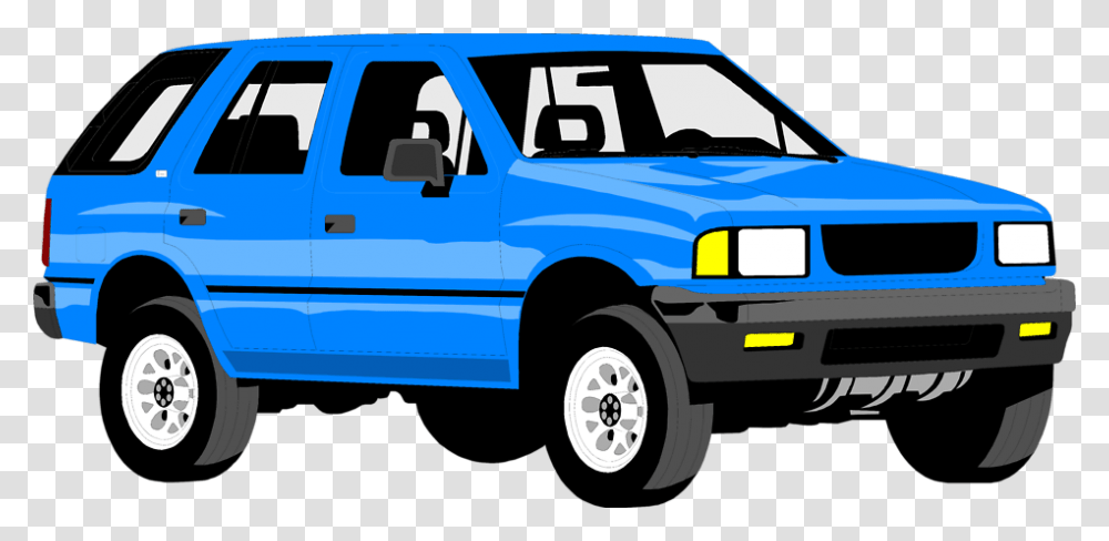 Blue Car Clipart Suv, Vehicle, Transportation, Pickup Truck, Automobile Transparent Png