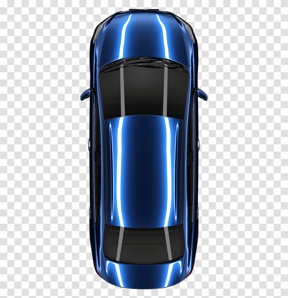 Blue Car Top View Car Top View, Bottle, Electronics, Logo, Symbol Transparent Png