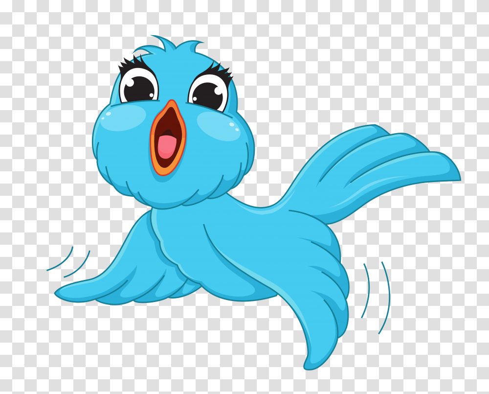 Blue Cartoon Picture Bird Cartoon Animated Bird Background, Toy, Animal, Jay, Nature Transparent Png